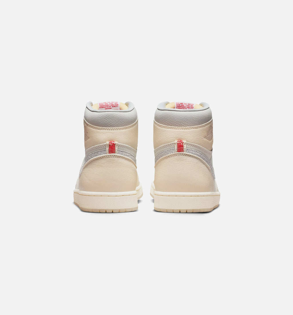 Air Jordan 1 Retro High OG Sail Men's Sneakers - Sail/University Red