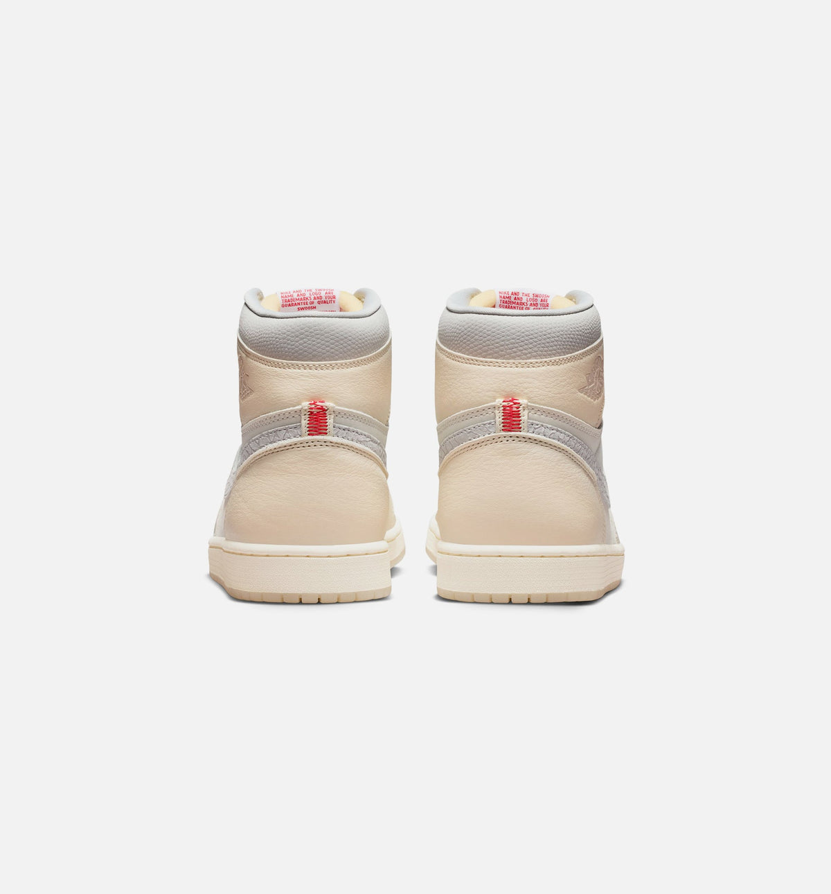 Air Jordan 1 Retro High OG Sail Men's Sneakers - Sail/University Red