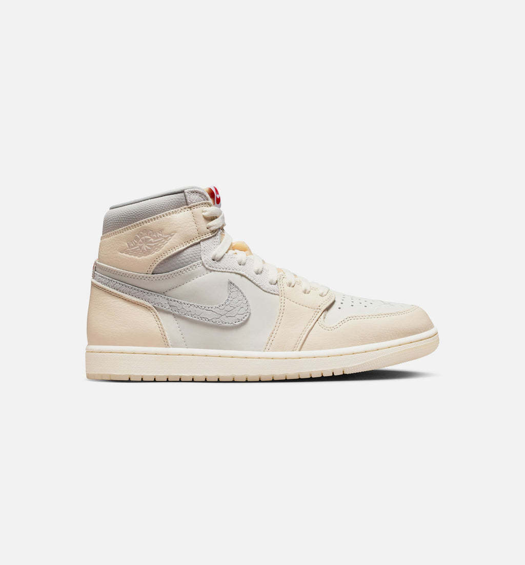 Air Jordan 1 Retro High OG Sail Men's Sneakers - Sail/University Red