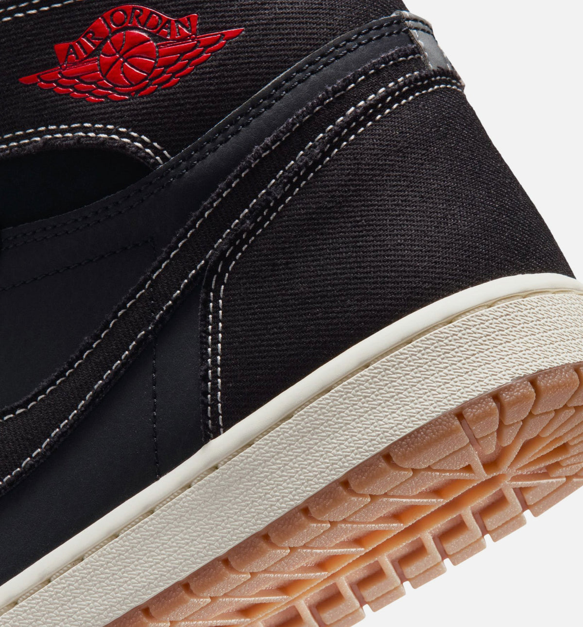 Air Jordan 1 Retro High OG Flight Club Men's Sneakers - Black/University Red