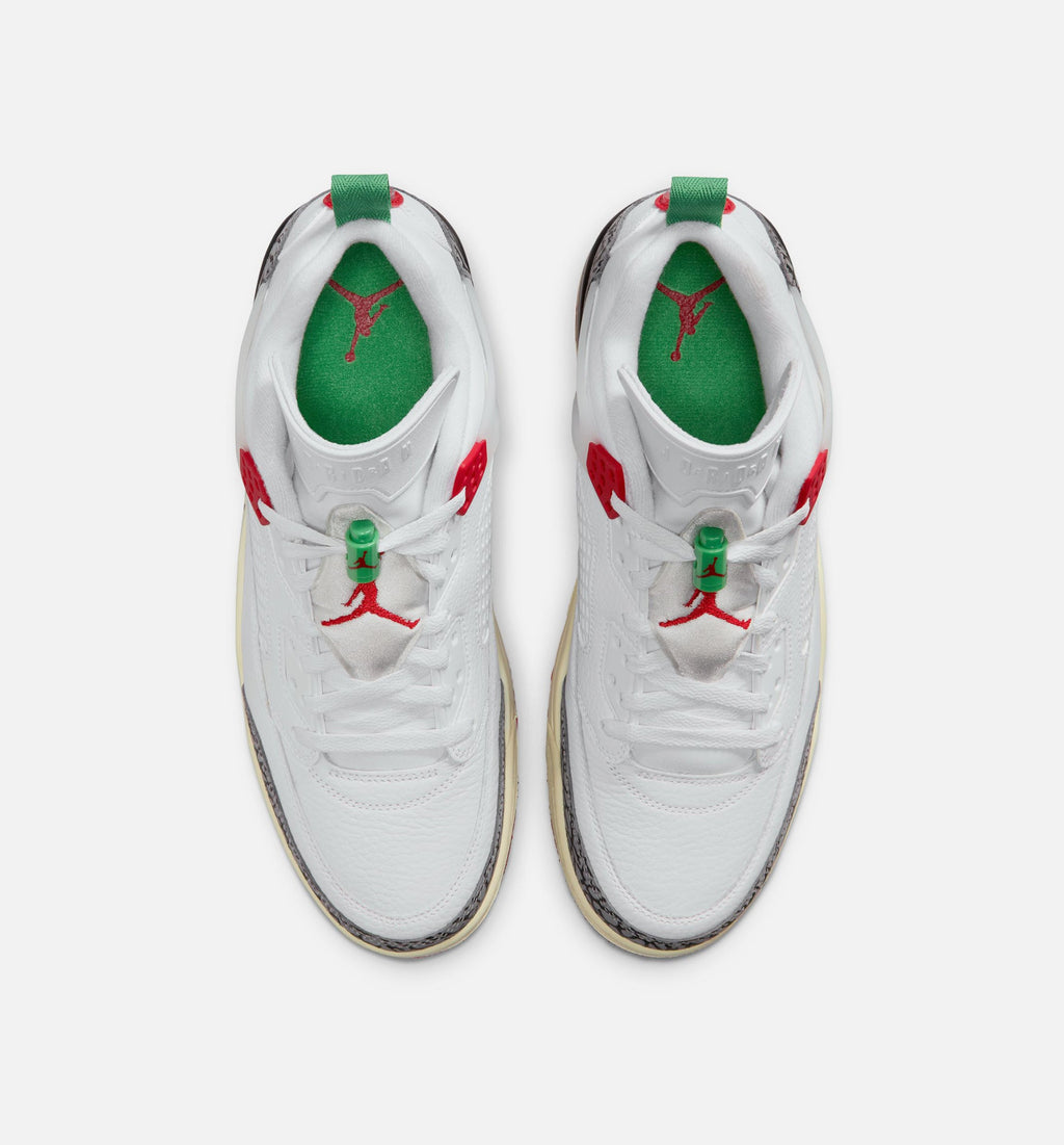 Spizike Low Men's Lifestyle Sneakers - White / Black / Sail / Varsity Red