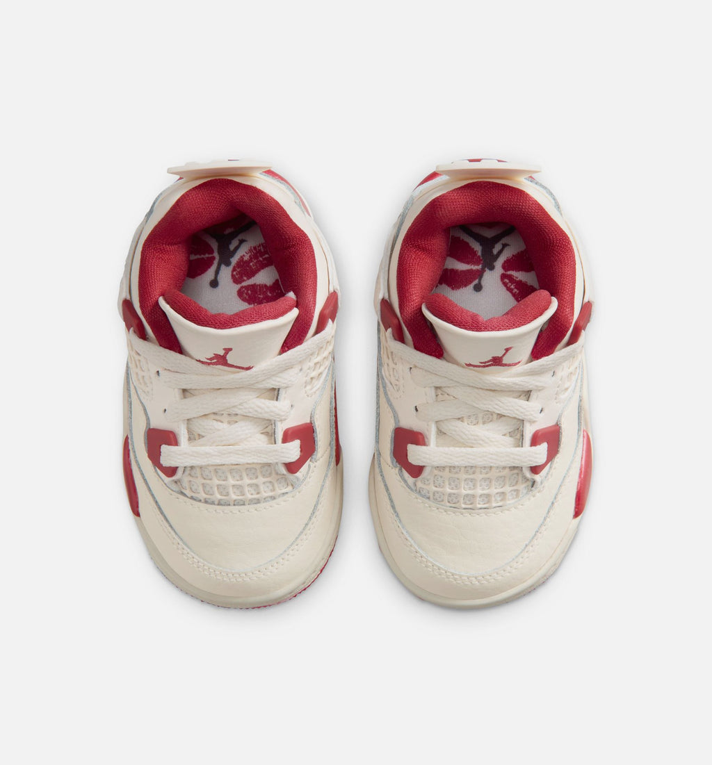 Air Jordan 4 Retro Valentines Day Infant & Toddler Sneakers
