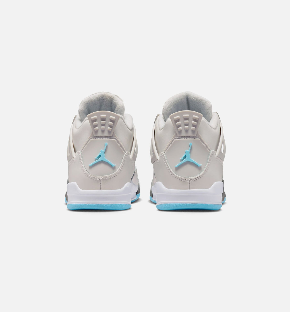 Air Jordan 4 Retro Blue Chill Preschool Sneakers - Photon Dust/Blue Chill/White