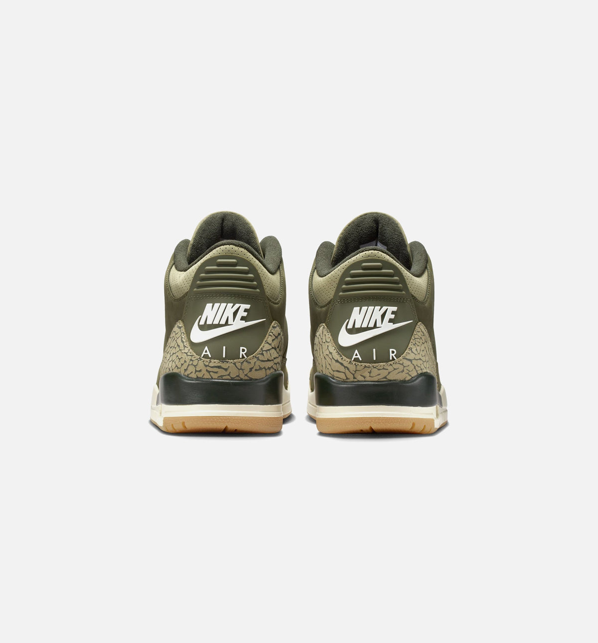 Air Jordan 3 Retro Medium Olive Men's Sneakers - Medium Olive/Sequoia/Sail