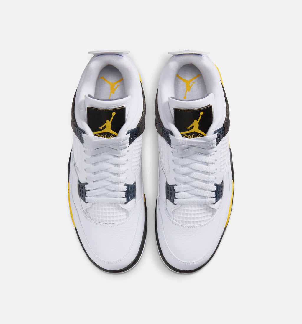 Air Jordan 4 Retro Rare Air Tour Yellow Preschool Sneakers