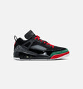 Spizike Low Men's Lifestyle Sneakers - Black / Classic Green / White / Varsity Red
