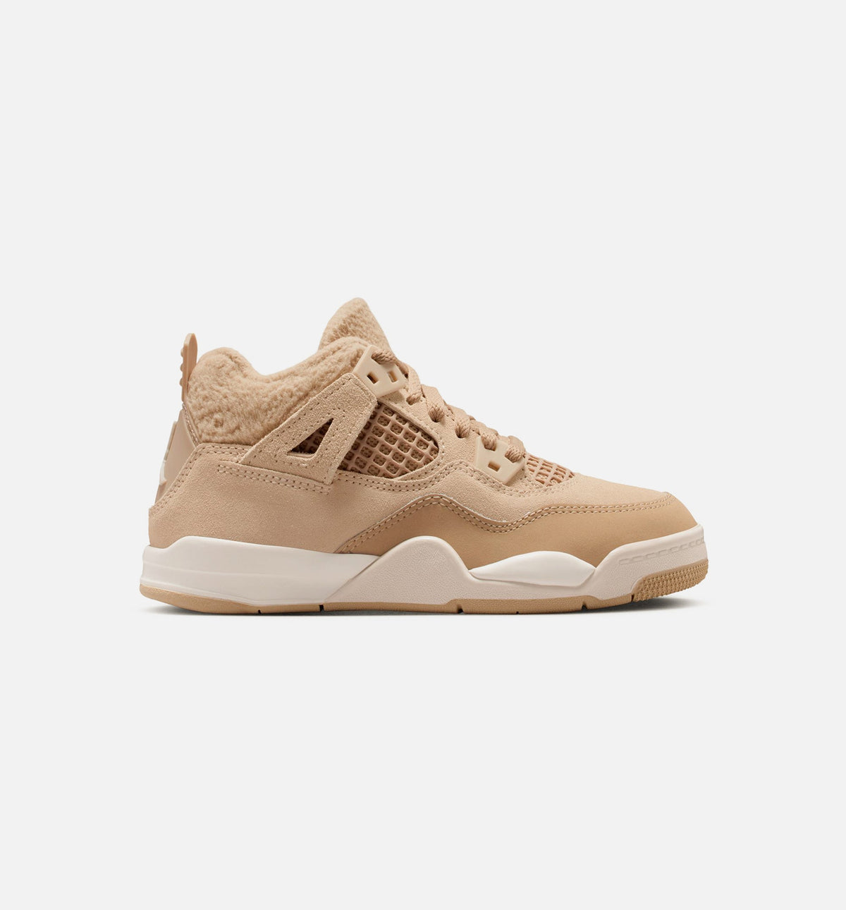 Air Jordan 4 Retro Cozy Girl Women's Sneakers - Hemp/Light Orewood Brown